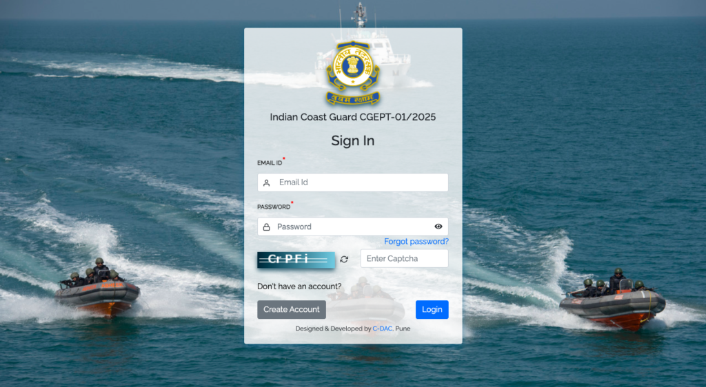 Indian Coast Guard Recruitment